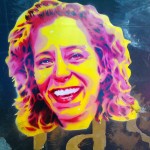Multilayer portrait of Monica